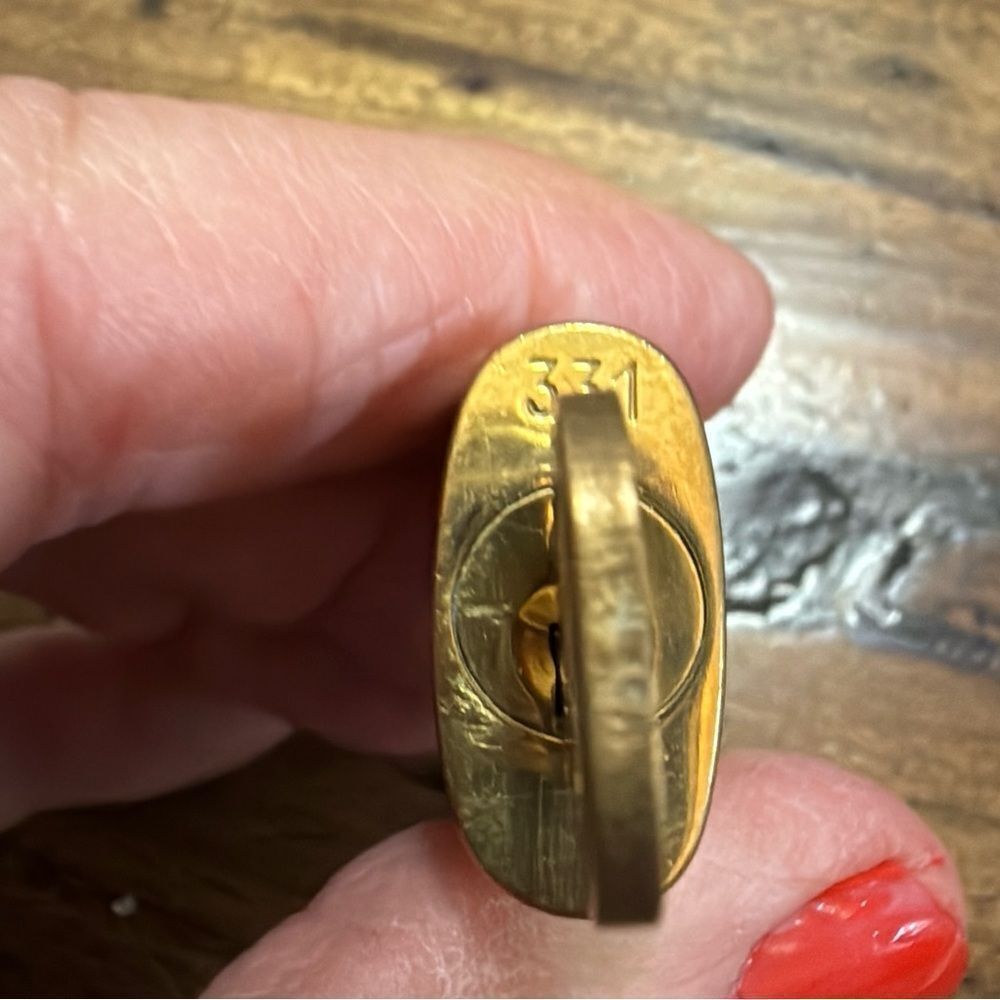 Louis Vuitton vintage brass and key number 331 - Picture 5 of 6